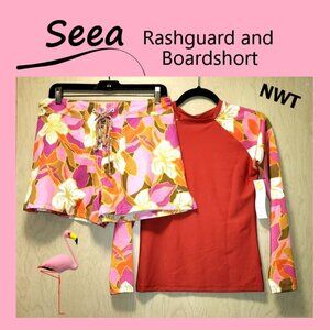 SEEA Rashguard & Boardshort set
